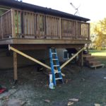 Large cedar tone deck build (in progress)