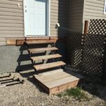 BEFORE - exterior steps #1
