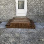 After-Concrete Step Covering