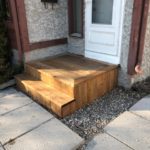 After -Concrete Step Covering