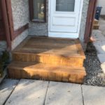 After -Concrete Step Covering