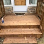 After -Concrete Step Covering