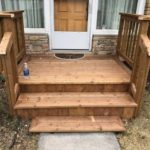 After -Concrete Step Covering