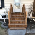 After -Concrete Step Covering