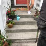 BEFORE, concrete Stair covering