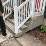 BEFORE, concrete Stair covering