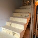 construction grade winder stairs 