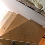 construction grade winder stairs 