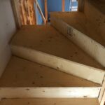 construction grade winder stairs 