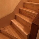 Construction grade winder stairs 