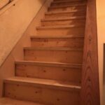 Construction grade winder stairs 