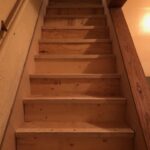 Construction grade winder stairs 