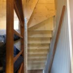 Construction grade winder stairs 