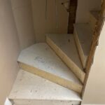 Winder construction grade stairs 